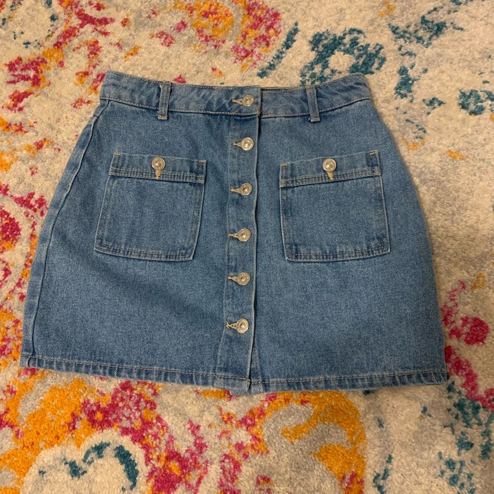 Pull & Bear Denim Skirt